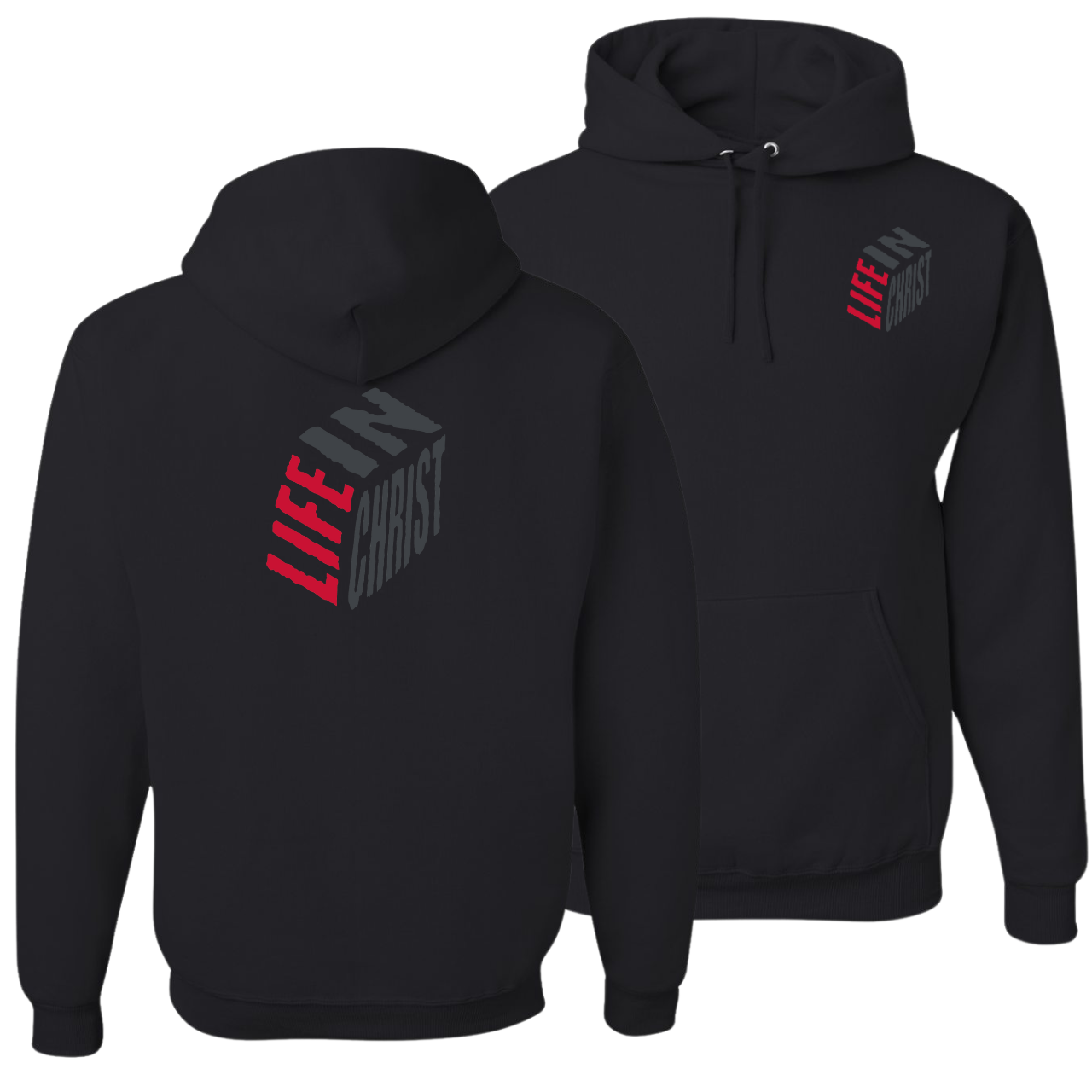 Women's Onyx Front & Back Design Hoodie